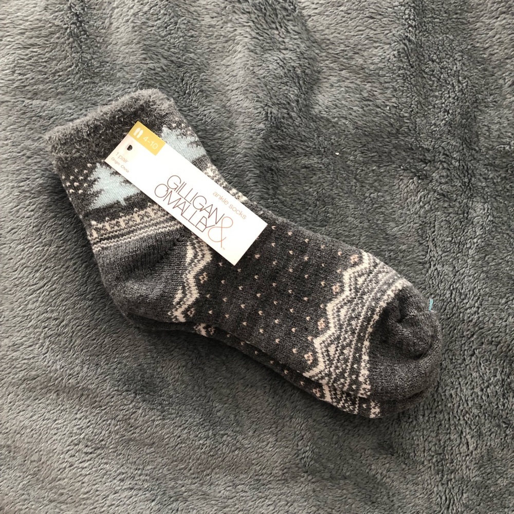 Never worn fuzzy socks